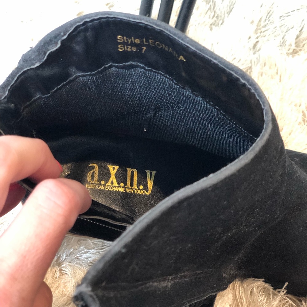 Suede a.x.n.y. American exchange New York boots 7 - Picture 6 of 7